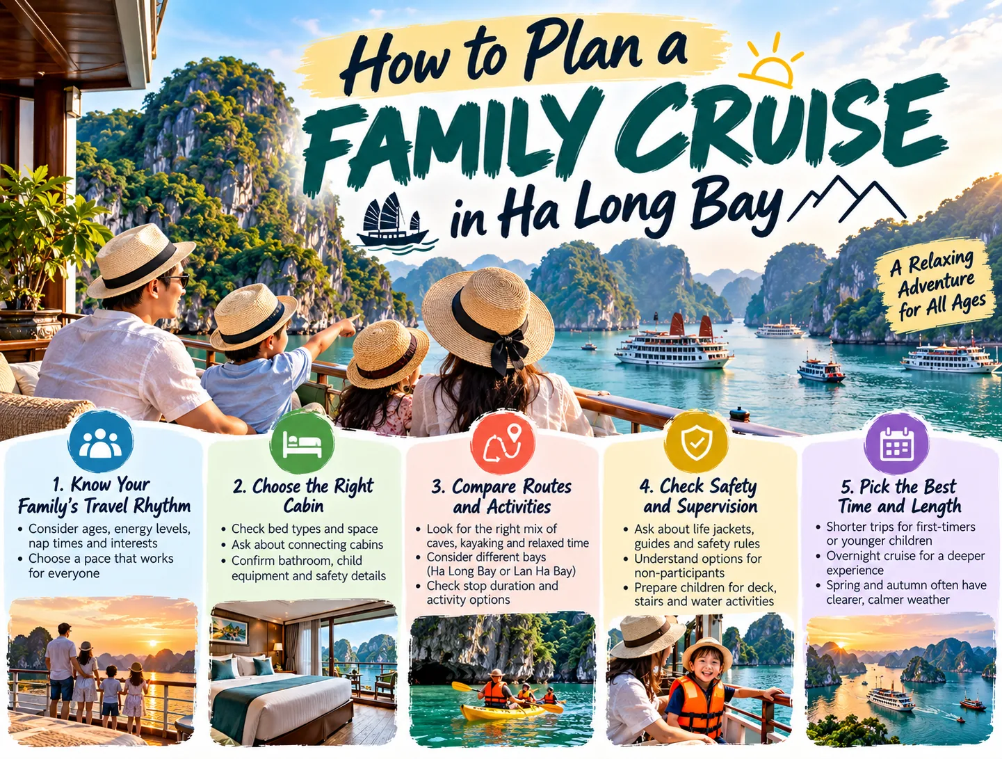 How to Plan a Family Cruise in Ha Long Bay